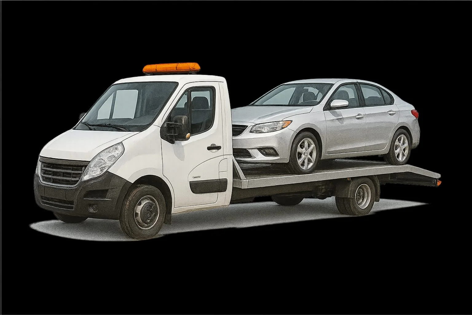 سطحه ونش لنقل السيارات  في الكويت