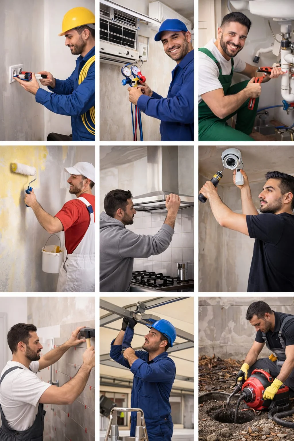 الخدمات الفنية والصيانة المنزلية