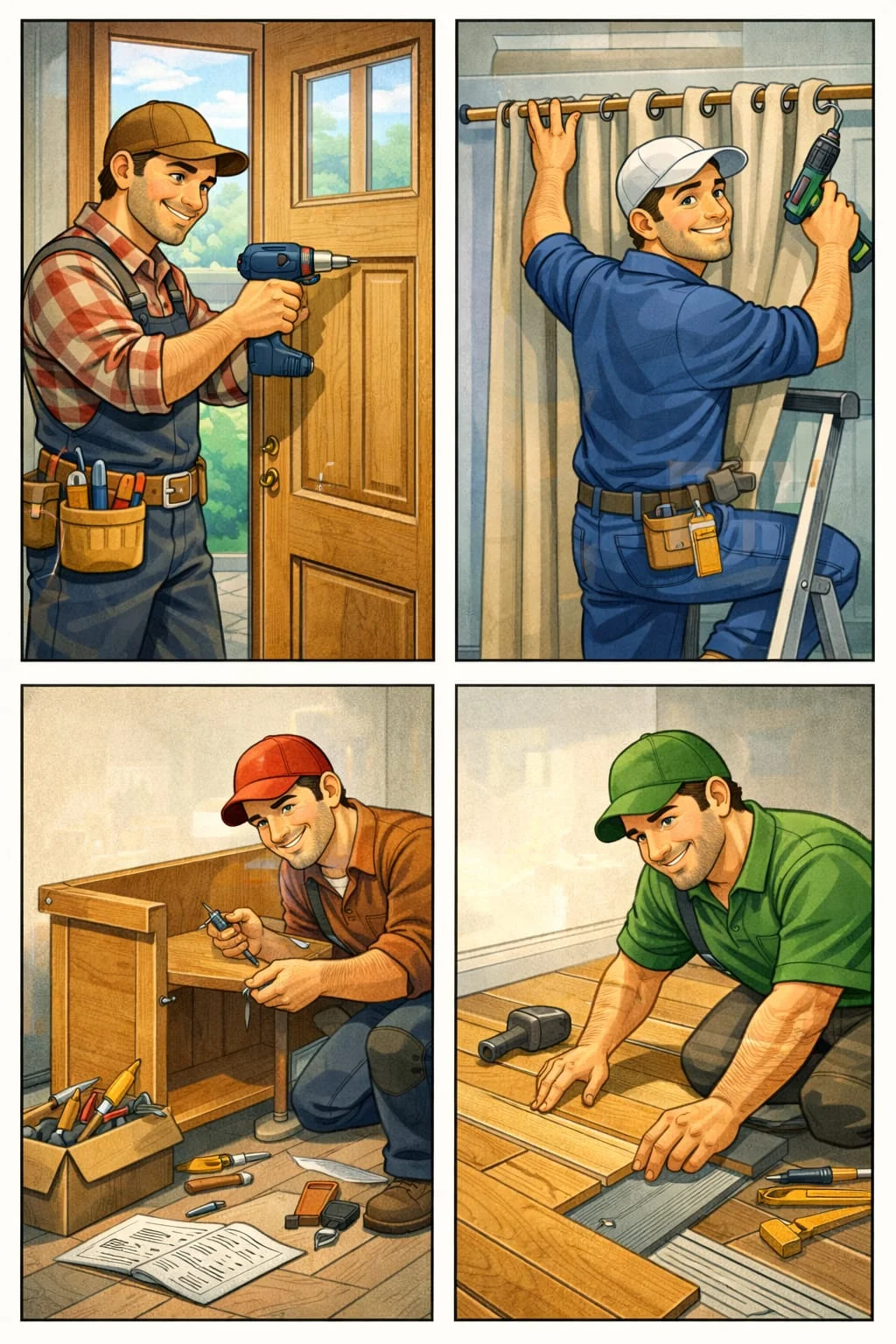 الأعمال الحرفية والنجارة